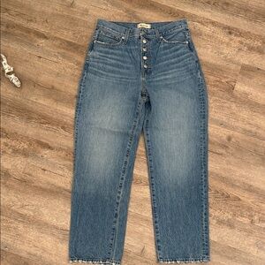 Madewell The Perfect Vintage Straight Jeans